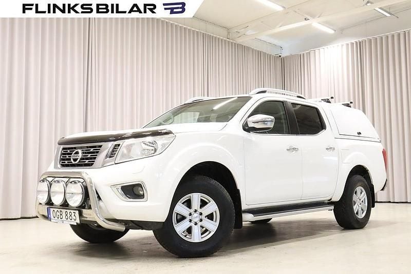 Vit Begagnad 2016 Nissan Navara Pickup | 199 700 kr (Marknadspris) - Bild 1/4