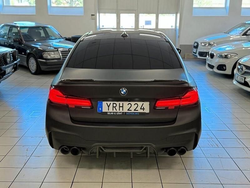 Begagnad BMW M5 Competition Edition 626 HK (460 kW) 2018 Svart Sedan