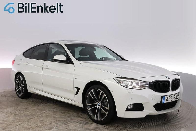Vit Begagnad 2014 BMW 328 Gran Turismo M Sport Halvkombi | 218 900 kr (Dyr) - Bild 1/4