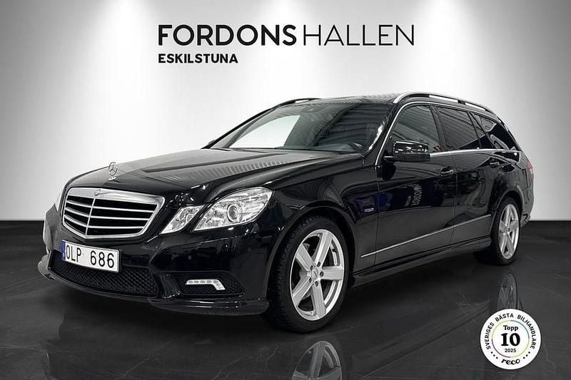 Svart Begagnad 2010 Mercedes E250 AMG Kombi | 129 900 kr (Marknadspris) - Bild 1/4