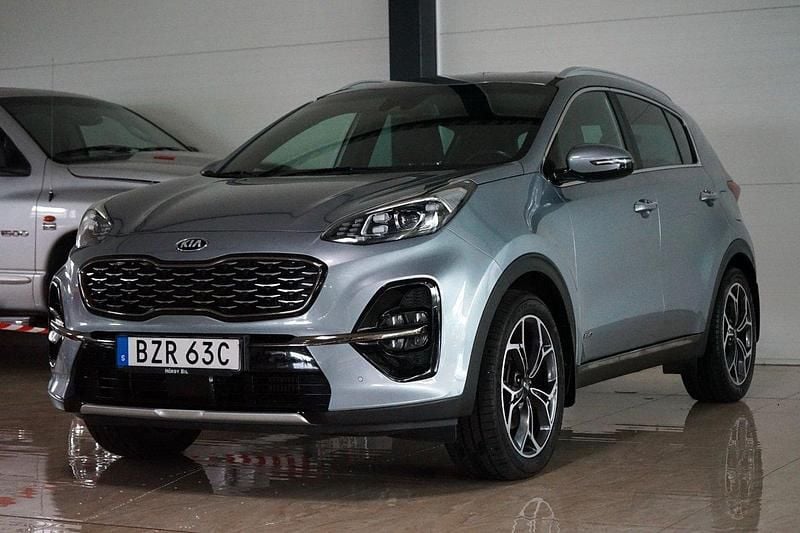 Grå Begagnad 2019 Kia Sportage GT-Line SUV | 234 500 kr - Bild 1/4