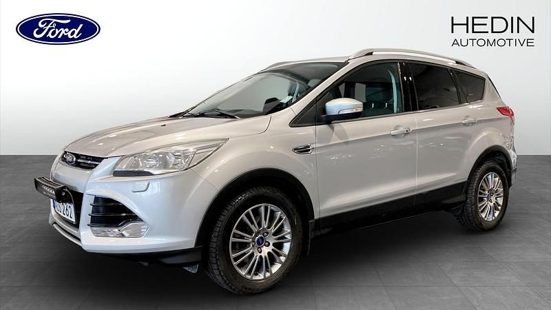 Grå (grey) Begagnad 2014 Ford Kuga SUV | 64 800 kr (Bra pris) - Bild 1/4