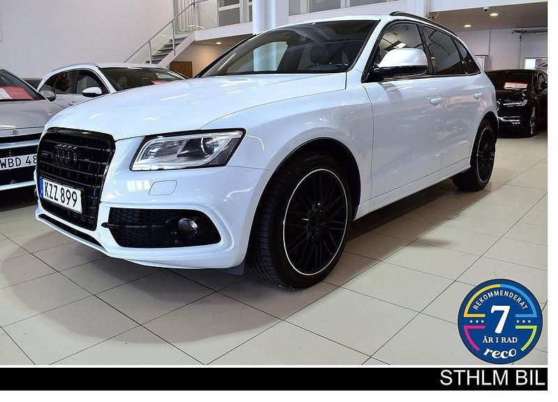 Vit Begagnad 2015 Audi SQ5 Design SUV | 279 000 kr (Dyr) - Bild 1/4