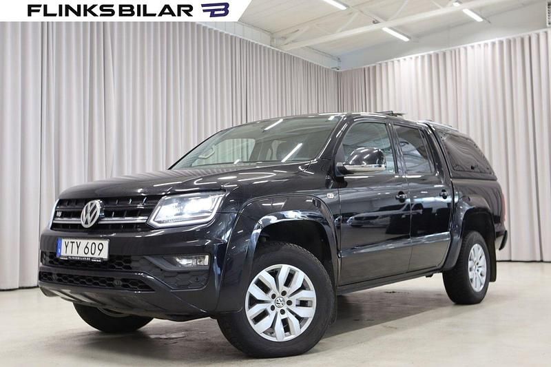 Svart Begagnad 2019 VW Amarok Pickup | 339 900 kr (Bra pris) - Bild 1/4