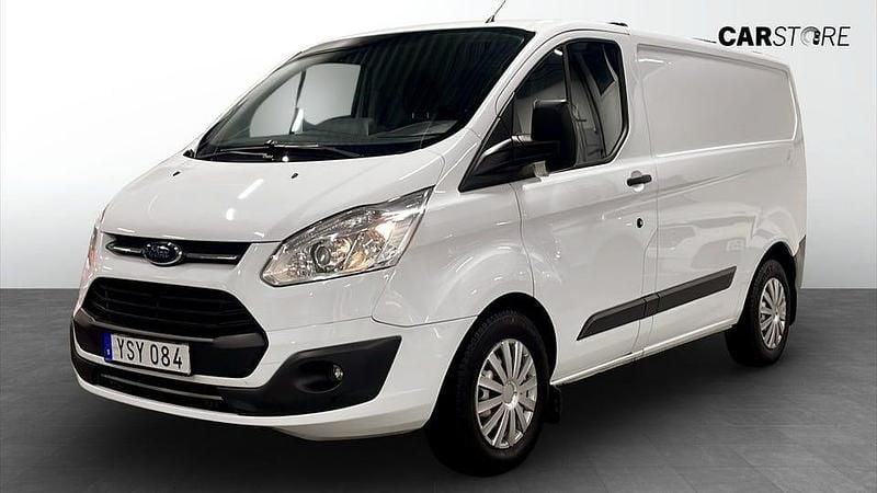 Vit Begagnad 2017 Ford Transit Custom Van | 139 900 kr (Superpris) - Bild 1/4