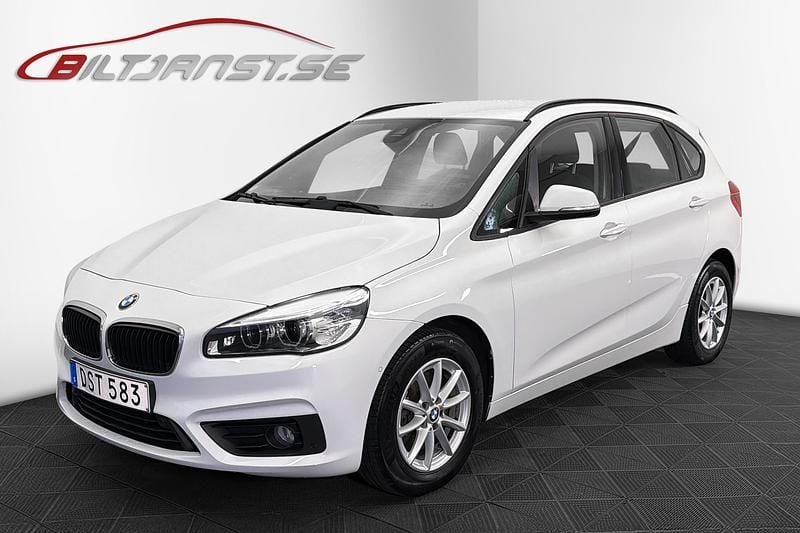 Begagnad BMW 218 Active Tourer Advantage 137 HK (100 kW) 2014 Vit Minibuss