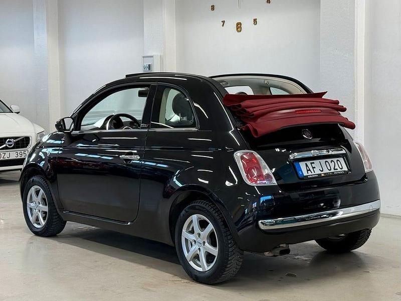 Begagnad Fiat 500C 70 HK (51 kW) 2015 Svart Cab