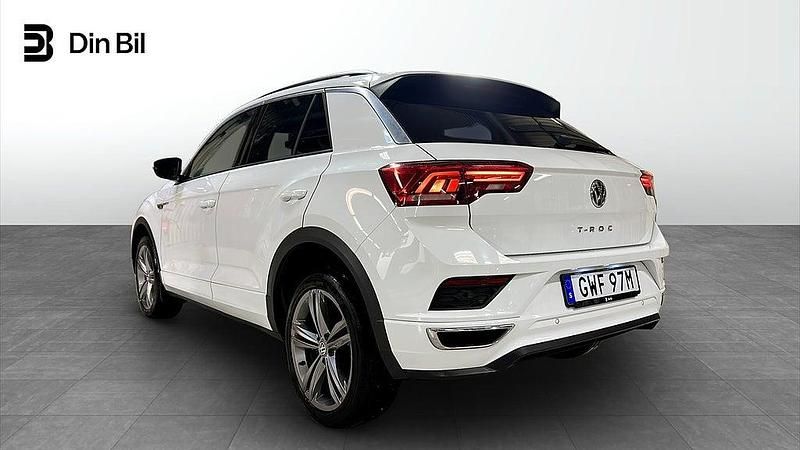 Begagnad VW T-Roc R-line 116 HK (85 kW) 2020 Vit SUV