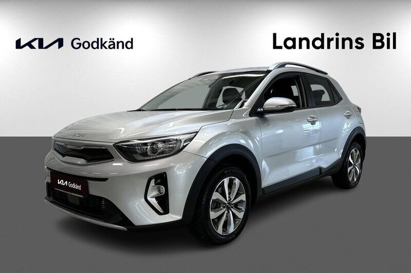 Grå Begagnad 2024 Kia Stonic 4 SUV | 239 300 kr (Marknadspris) - Bild 1/4