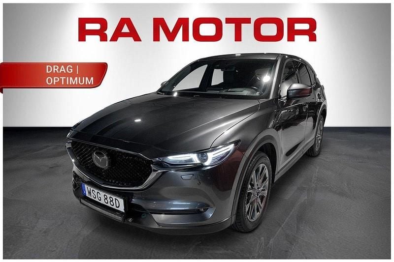 Grå Begagnad 2019 Mazda CX-5 Optimum SUV | 259 900 kr (Marknadspris) - Bild 1/4