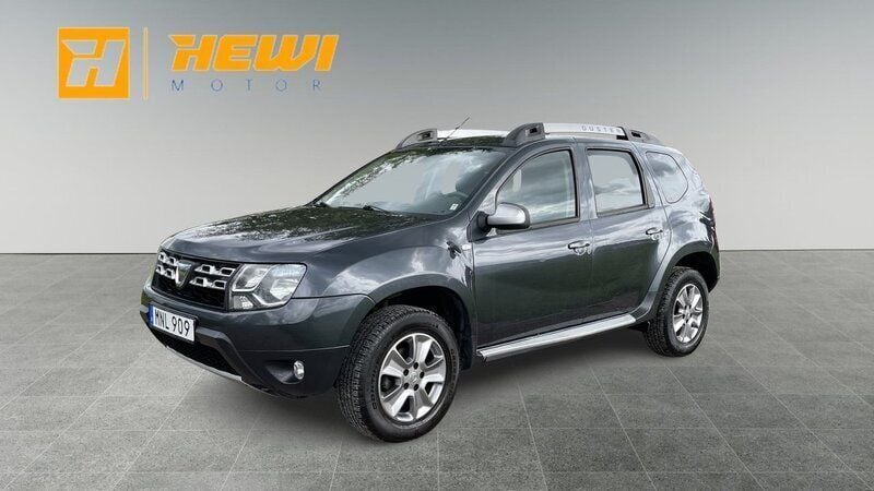Mörkgrå Begagnad 2014 Dacia Duster SUV | 64 900 kr (Bra pris) - Bild 1/4