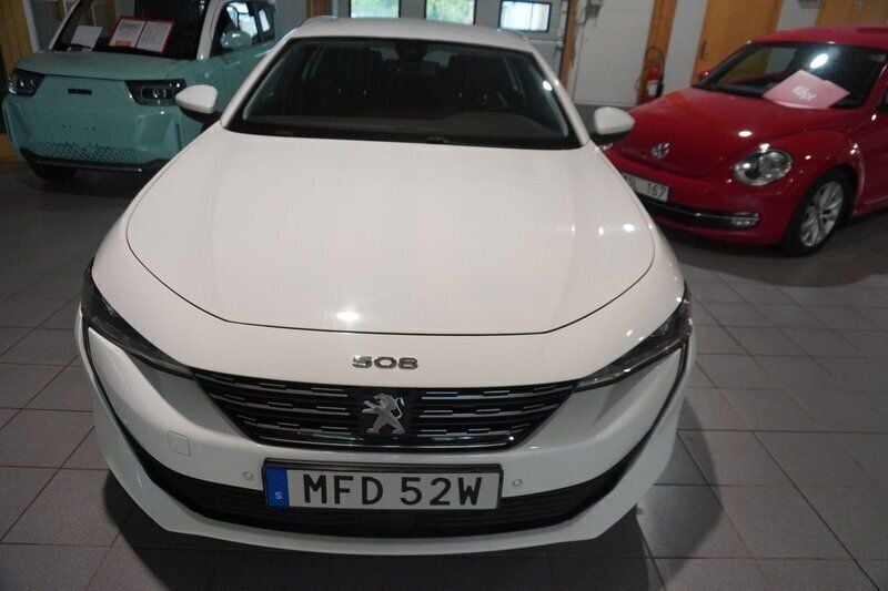 Vit Begagnad 2020 Peugeot 508 Kombi | 192 000 kr (Marknadspris) - Bild 1/4