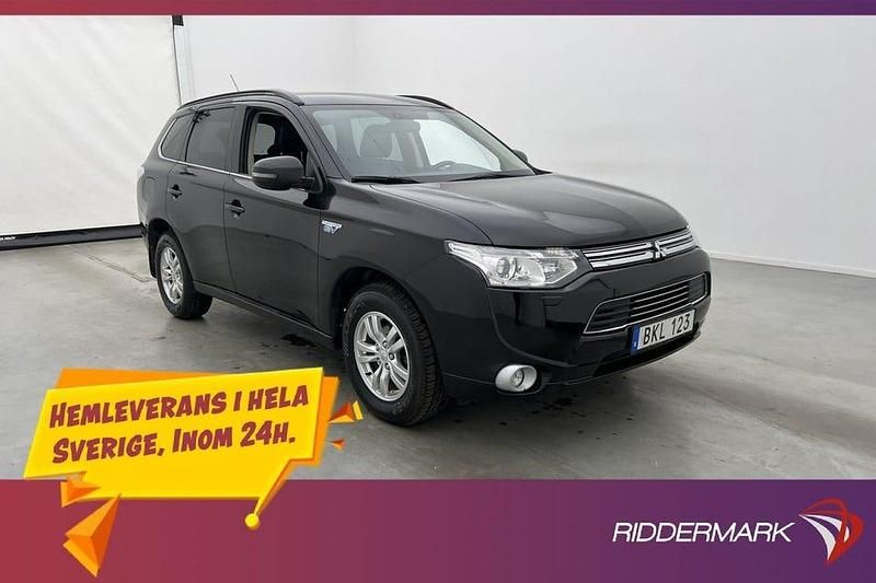 Svart Begagnad 2014 Mitsubishi Outlander SUV | 169 800 kr (Marknadspris) - Bild 1/3