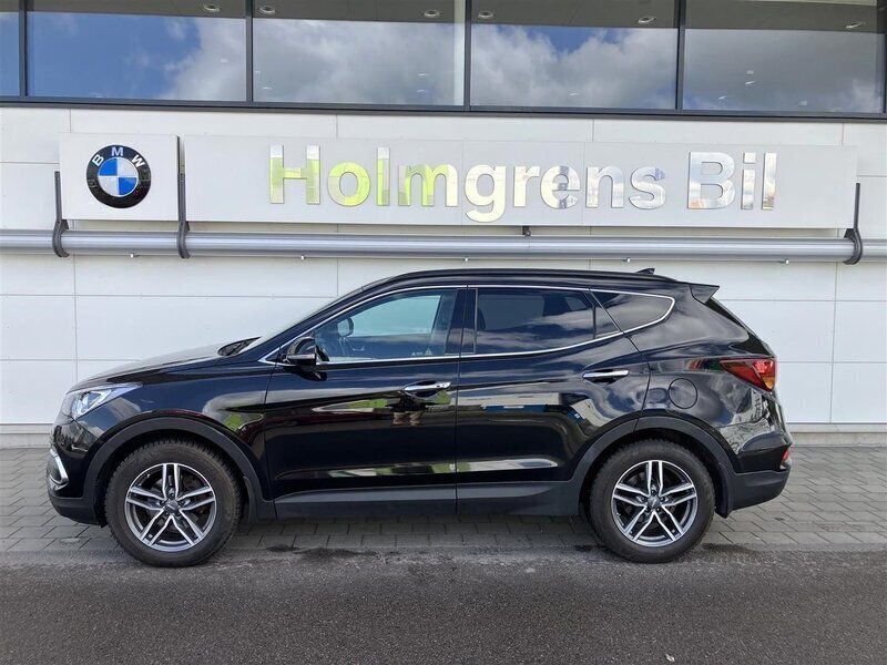 Begagnad Hyundai Santa Fe Premium 200 HK (147 kW) 2015 Svart SUV