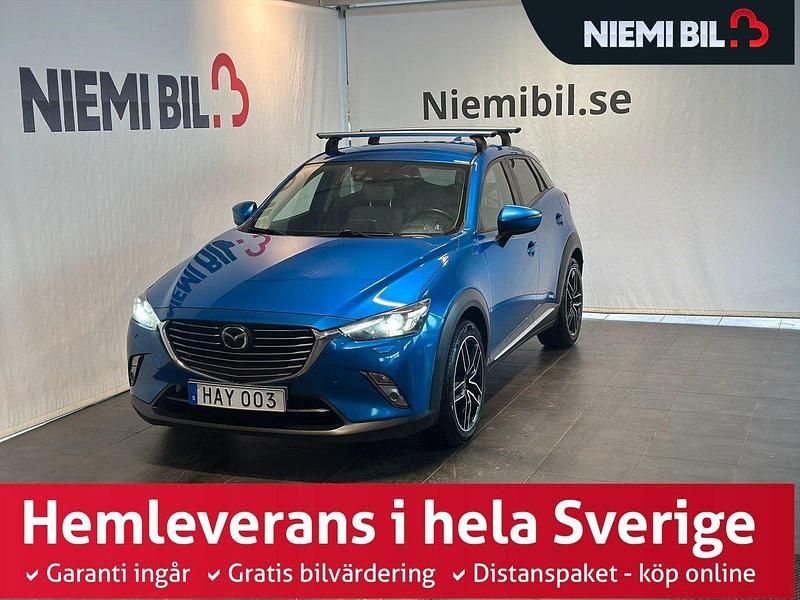 Blå Begagnad 2015 Mazda CX-3 SUV | 129 900 kr (Lite dyr) - Bild 1/3