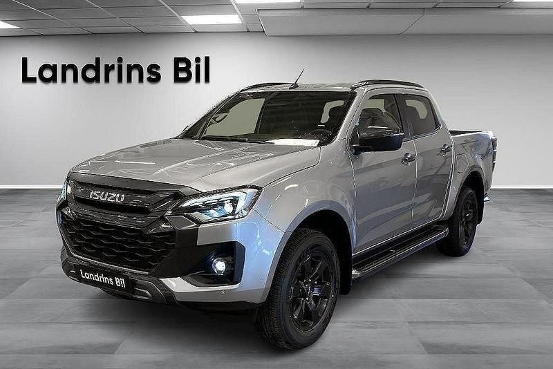 Grå (obsidian gray metallic) Ny 2025 Isuzu D-Max Pickup | 716 775 kr (Marknadspris) - Bild 1/4