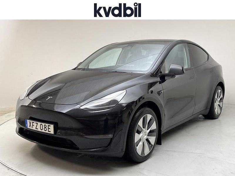 Svart Begagnad 2022 Tesla Model Y Long Range AWD SUV | 280 000 kr (Marknadspris) - Bild 1/3
