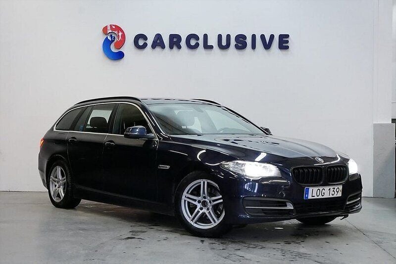 Blå Begagnad 2014 BMW 520 Kombi | 119 900 kr (Bra pris) - Bild 1/3