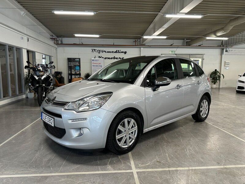 Silver Begagnad 2013 Citroën C3 Halvkombi | 49 900 kr (Marknadspris) - Bild 1/4