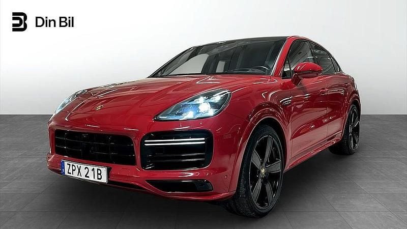 Röd Begagnad 2022 Porsche Cayenne Turbo S SUV | 1 349 000 kr - Bild 1/4