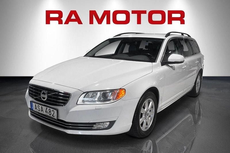 Vit Begagnad 2014 Volvo V70 Business Edition Kombi | 139 900 kr (Marknadspris) - Bild 1/4