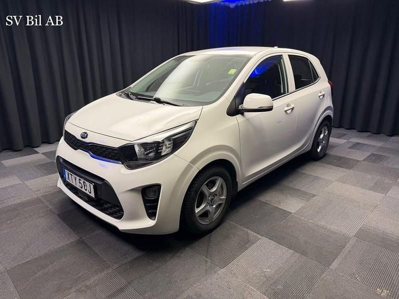 Begagnad Kia Picanto 84 HK (61 kW) 2019 Vit Halvkombi
