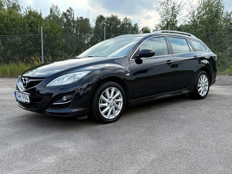 Svart Begagnad 2011 Mazda 6 Kombi | 54 000 kr (Marknadspris) - Bild 1/4