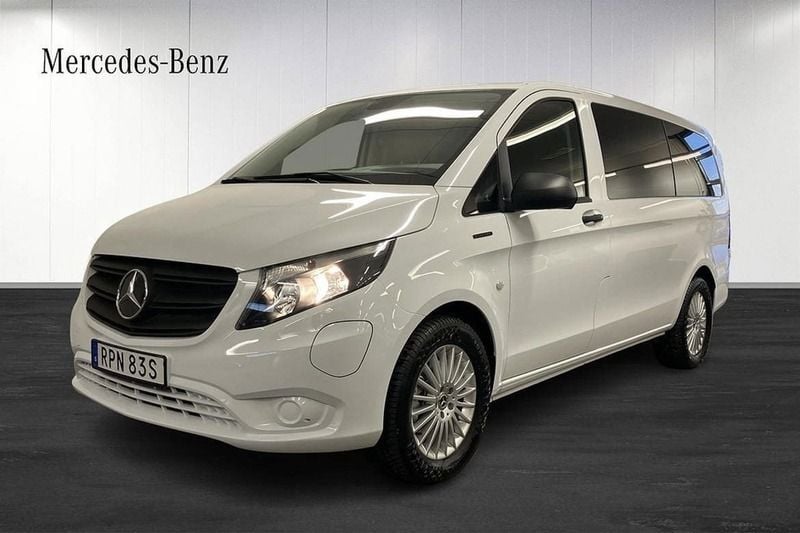Vit Ny 2024 Mercedes e-Vito Minibuss | 669 000 kr (Superpris) - Bild 1/4