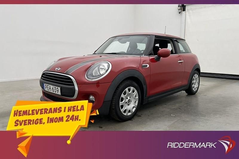 Röd Begagnad 2017 Mini ONE Pepper Halvkombi | 124 800 kr (Dyr) - Bild 1/3