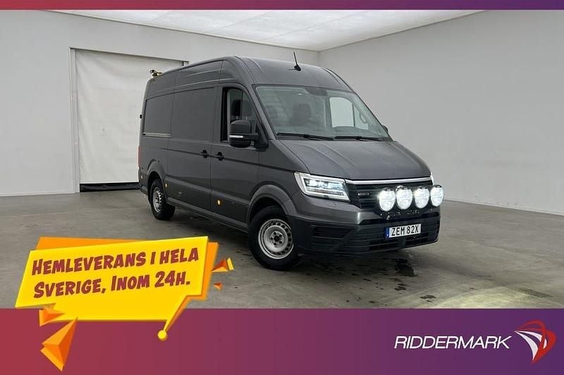 Grå Begagnad 2019 VW Crafter Van | 339 800 kr (Bra pris) - Bild 1/3