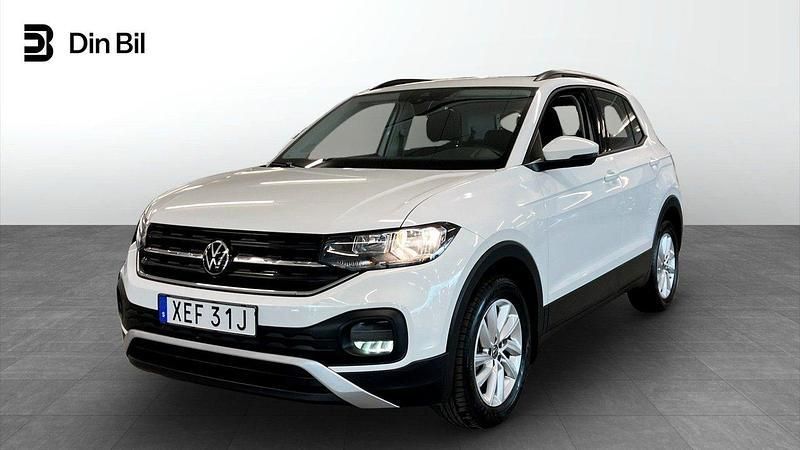 Vit Begagnad 2022 VW T-Cross Life SUV | 229 900 kr (Dyr) - Bild 1/4