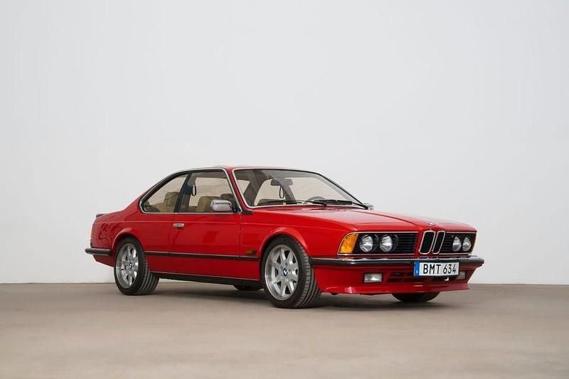 Begagnad BMW 635 204 HK (150 kW) 1987 Röd Sportkupé