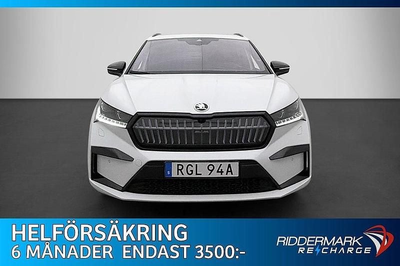 Begagnad Skoda Enyaq iV SportLine 150 kW (204 HK) 2022 Vit SUV