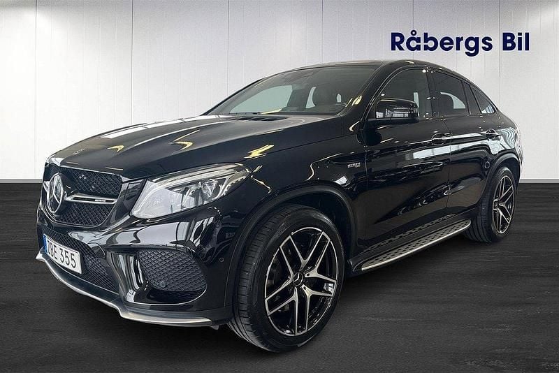 Svart Begagnad 2017 Mercedes GLE43 AMG AMG Sportkupé | 469 800 kr - Bild 1/4