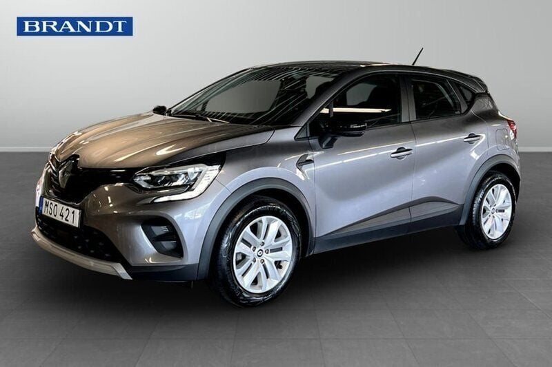 Grå Begagnad 2022 Renault Captur Zen SUV | 189 900 kr (Bra pris) - Bild 1/4