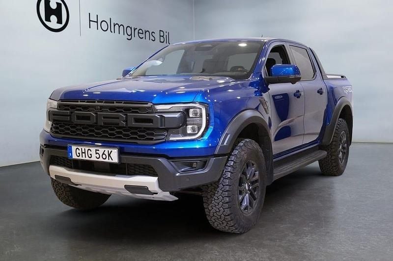 Blue lightning Begagnad 2023 Ford Ranger Raptor Pickup | 729 900 kr - Bild 1/4