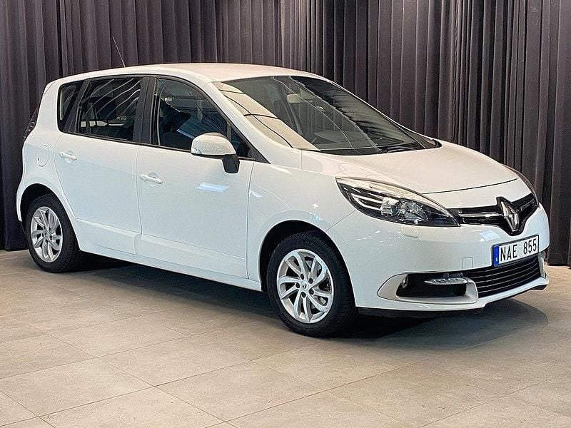 Vit Begagnad 2012 Renault Scénic III Minibuss | 79 500 kr (Lite dyr) - Bild 1/4