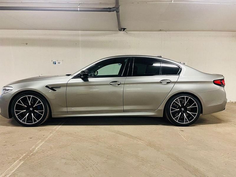 Begagnad BMW M5 Competition Edition 626 HK (460 kW) 2018 Silver Sedan