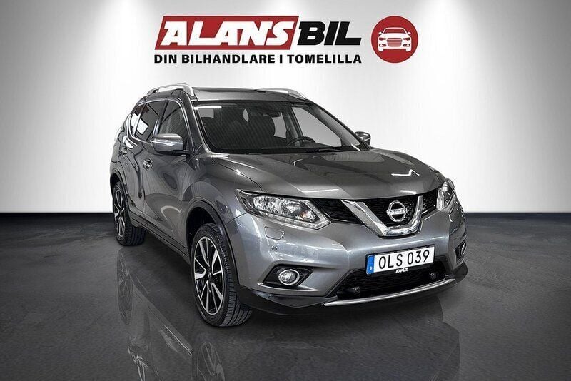 Grå Begagnad 2014 Nissan X-Trail SUV | 89 000 kr (Marknadspris) - Bild 1/4