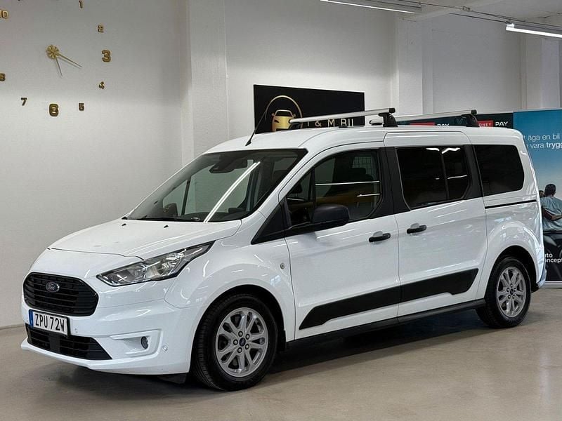 Vit Begagnad 2019 Ford Tourneo Minibuss | 179 900 kr (Marknadspris) - Bild 1/4