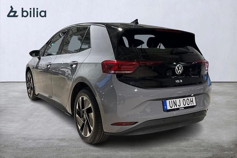 Begagnad VW ID.3 Pro Performance 152 kW (207 HK) 2022 Grå Halvkombi