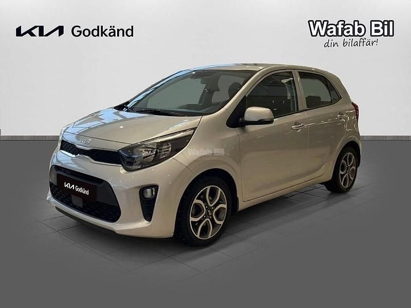 Grå Begagnad 2022 Kia Picanto Advance Halvkombi | 139 000 kr (Marknadspris) - Bild 1/4