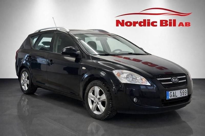 Svart Begagnad 2008 Kia Ceed Sportswagon EX Kombi | 34 900 kr (Marknadspris) - Bild 1/4