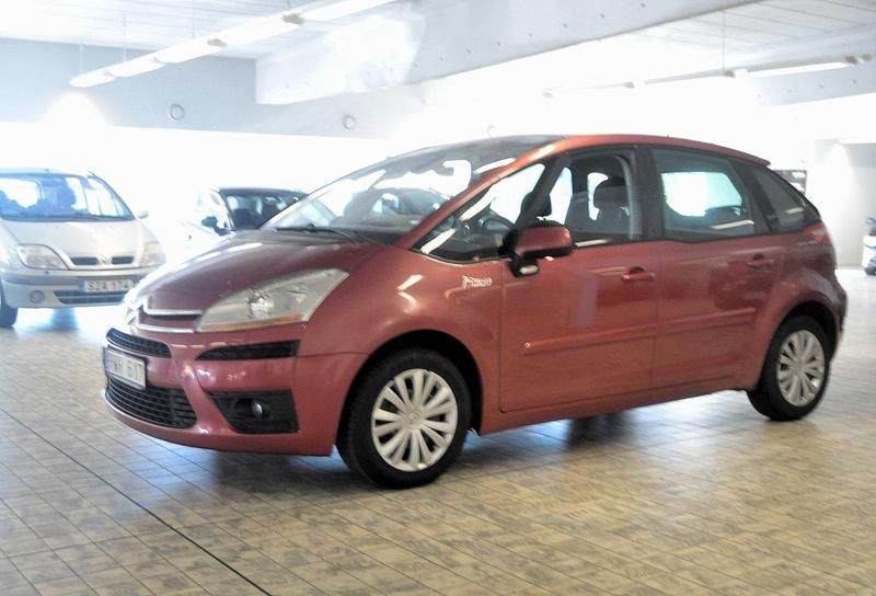 Röd Begagnad 2007 Citroën C4 Picasso Minibuss | 24 899 kr (Superpris) - Bild 1/4