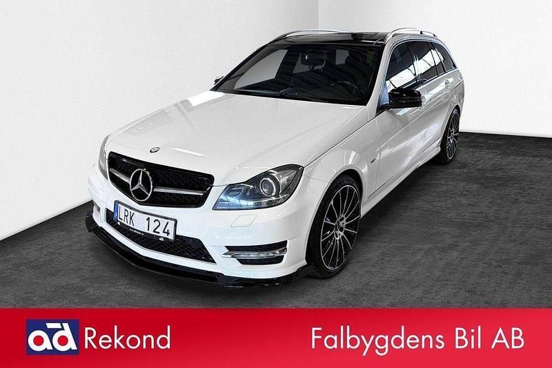 Vit Begagnad 2011 Mercedes C180 Avantgarde Kombi | 117 000 kr (Lite dyr) - Bild 1/4