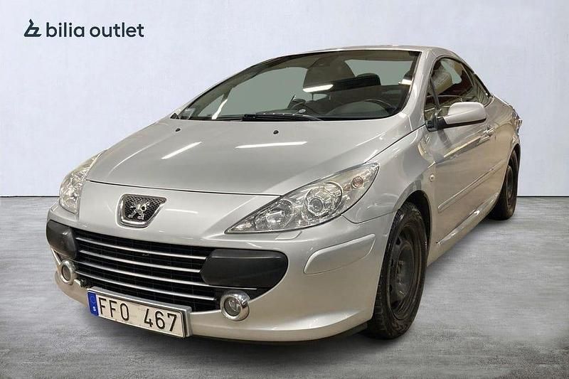 Lgrå Begagnad 2007 Peugeot 307 CC Cab | 39 900 kr - Bild 1/4