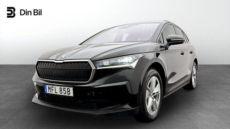 Svart Begagnad 2022 Skoda Enyaq iV SUV | 464 900 kr (Lite dyr) - Bild 1/4
