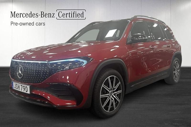 Röd Begagnad 2024 Mercedes EQB250+ AMG SUV | 479 000 kr (Superpris) - Bild 1/4