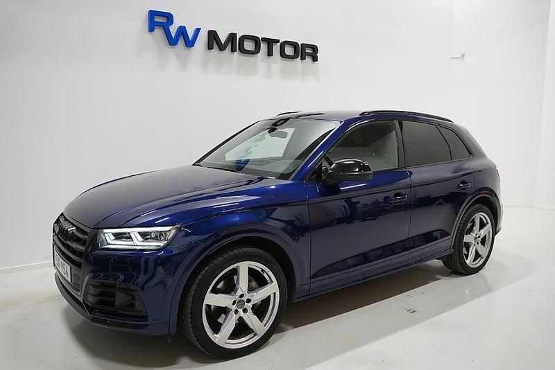 Blå Begagnad 2017 Audi Q5 S-Line SUV | 314 800 kr (Marknadspris) - Bild 1/4