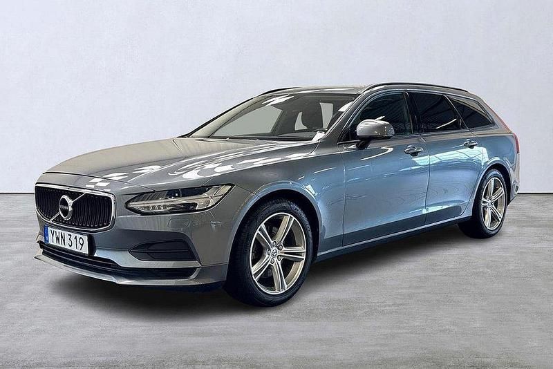 Grå Begagnad 2017 Volvo V90 Business Edition Kombi | 225 000 kr (Marknadspris) - Bild 1/4